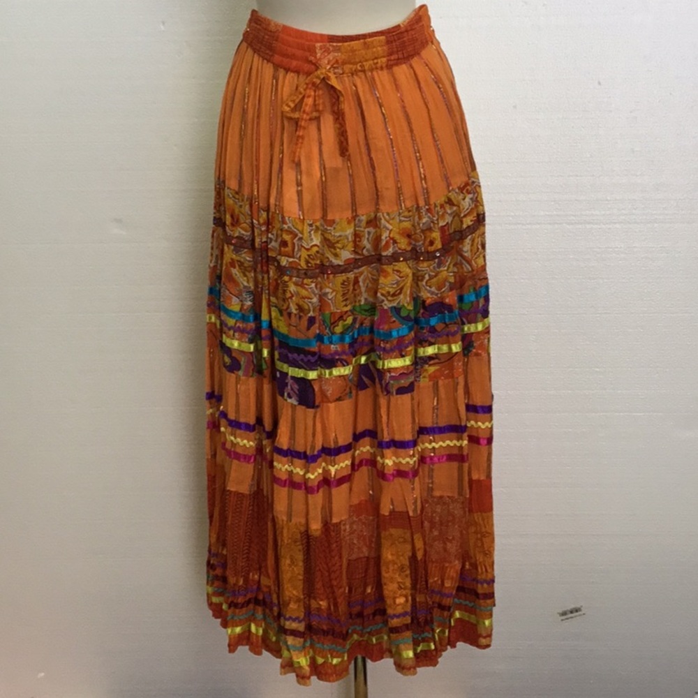 Colorful Maxi Skirt